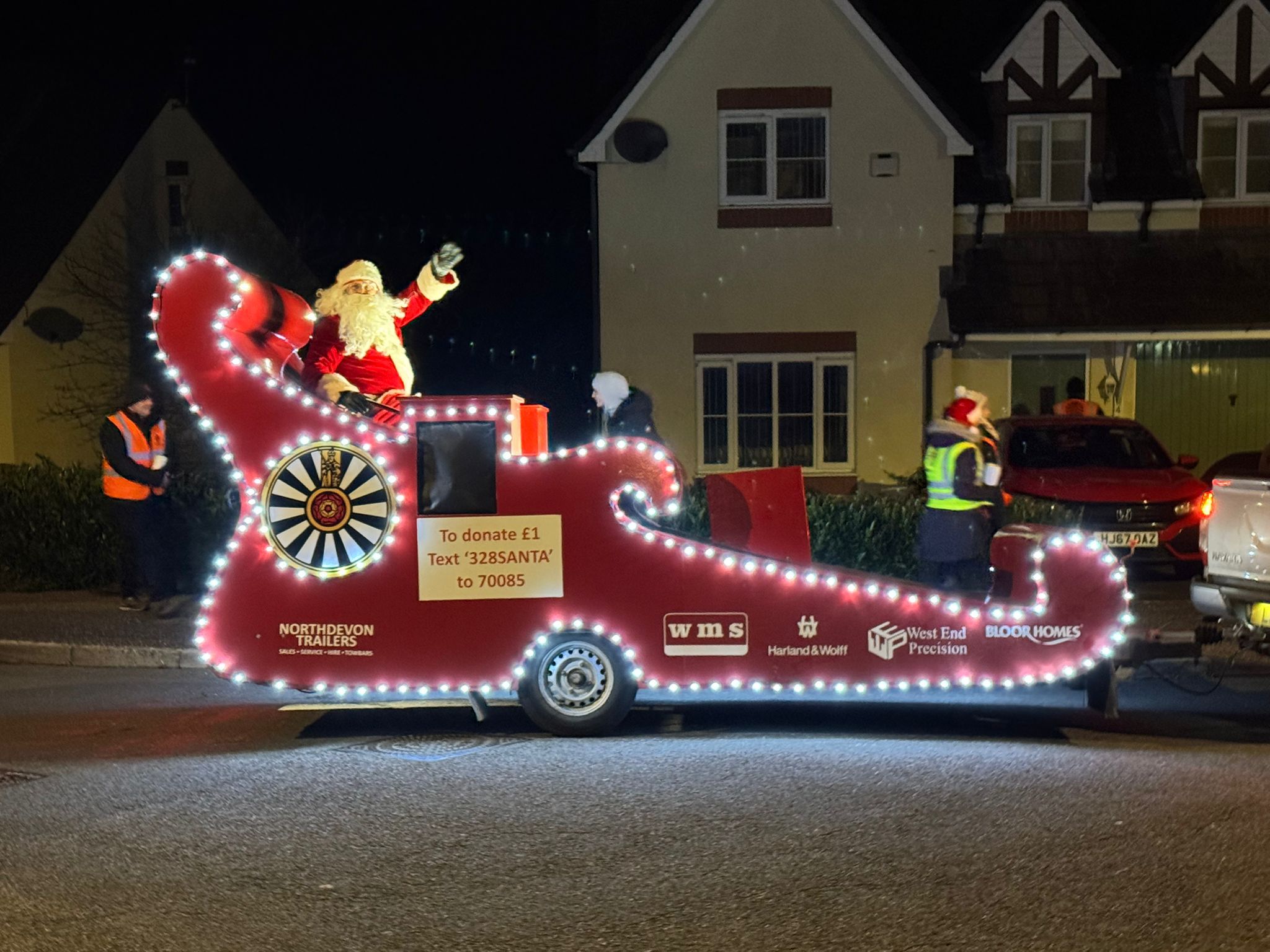 Bideford Round Table tally up 2024 Santa donations